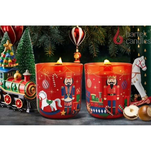 Świeca Zapachowa w Szkle Dziadek do Orzechów 150g - 2 wzory