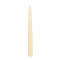 Świeca Gładka Stożkowa 24cm kpl. 10szt Lakier - Ekri 