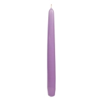 Świeca Gładka Stożkowa 24cm kpl. 10szt Lakier - Wrzosowy