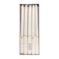 Świeca Stożkowa Karpatka 29cm kpl. 10szt - Biały
