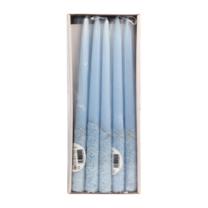 Świeca Stożkowa Karpatka 29cm kpl. 10szt - Niebieski