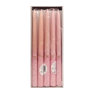 Świeca Stożkowa Karpatka 29cm kpl. 10szt - Różowy