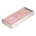 Świeca Stożkowa Karpatka 29cm kpl. 10szt - Różowy