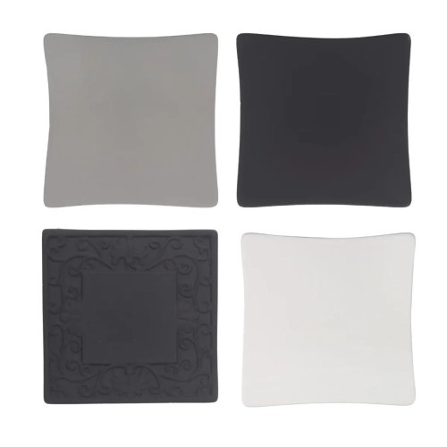 Podstawka Gipsowa Kwadratowa 13x13cm P-02 - 3 kolory