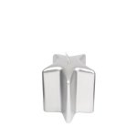 Świeca Gwiazda 7x8cm - Srebrny