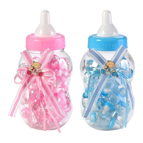 Zestaw Butelek na Baby Shower kpl. 30szt - 2 kolory