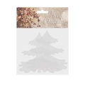 Zawieszka Akrylowa Choinka 10cm kpl. 2szt