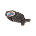 Modlitwa Kierowcy Rybka Samoprzylepna 4,5cm MK98