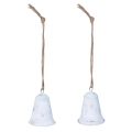 Dzwonek Metalowy z Zawieszką 16cm - 2 wzory