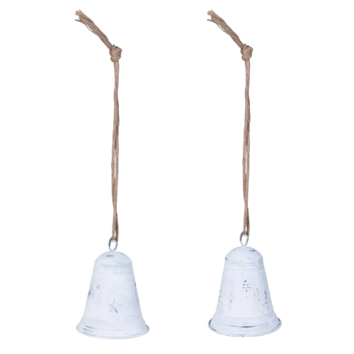 Dzwonek Metalowy z Zawieszką 16cm - 2 wzory