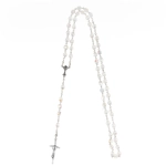 Różaniec Komunijny Koralik Kryształ 6mm kpl. 10szt - Opal