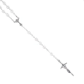 Różaniec Komunijny Koralik Kryształ 6mm kpl. 10szt - Opal