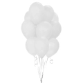 Balony Lateksowe Białe 26cm kpl. 10szt
