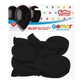 Balony Lateksowe Czarne 26cm kpl. 10szt