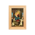 Obraz Matka Boska Różańcowa Pompejańska 18x13cm