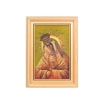 Obraz Matka Boska Ostrobramska 18x13cm - Złota Ramka