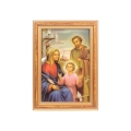 Obraz Święta Rodzina Tradycyjny 17x12cm - Złota Ramka