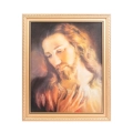 Obraz Oblicze Jezusa Całun/Elia 28x23cm