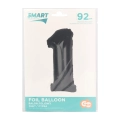 Balon Foliowy 92cm Cyfra 1 - Czarny 