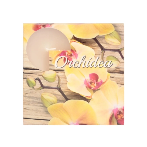 Świeczki Podgrzewacze Maxi kpl. 4szt  - Orchidea