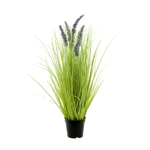 Sztuczna Trawa w Doniczce z Lawendą Ozdobna 74cm 