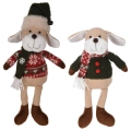 Figurka Świąteczna Piesek 22cm - 2 wzory