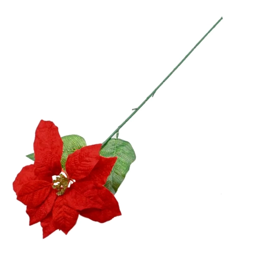 Sztuczna Gwiazda Betlejemska 69cm - Czerwony