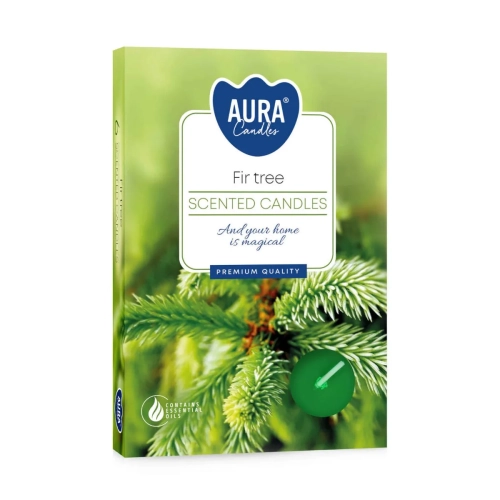 Świeczki Podgrzewacze kpl. 6szt -  Jodła