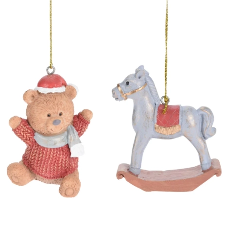 Zawieszka Dekoracyjna 7cm - 2 wzory