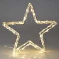 Dekoracja Świąteczna LED 80 Diod 32cm Ciepły Biały - 2 wzory