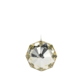 Dekoracyjna Zawieszka Diament Złoty 12cm - 3 wzory
