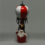 Świąteczny Balon z Mikołajem LED 40cm