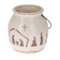 Lampion Ceramiczny Św. Rodzina 17cm