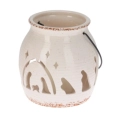 Lampion Ceramiczny Św. Rodzina 17cm