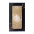 Motyl z Brokatem na Klipsie 11cm kpl. 2szt - Złoty
