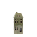 Ceramiczny Domek LED 15x7cm - Zielony