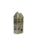 Ceramiczny Domek LED 15x7cm - Zielony
