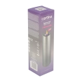 Świeca LED Pink Flame 17cm - Srebrny