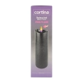 Świeca LED Pink Flame 17cm - Czarny