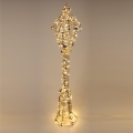 Latarnia Złota LED 90cm 300 Diod - Ciepły Biały