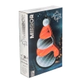 Zawieszka Świąteczna LED 3D Lustro 10cm - 3 wzory