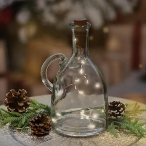 Korek do Butelki z LED 8 Diod - Ciepły Biały