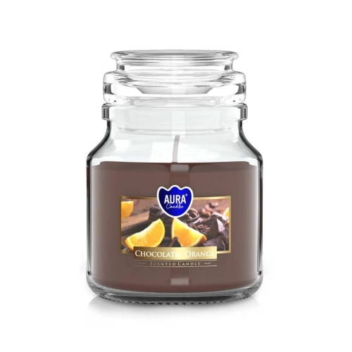 Świeca Zapachowa w Słoiku 120g - Czekolada/Pomarańcza