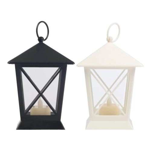 Lampion Plastikowy LED 16cm - 2 kolory