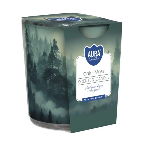 Świeca Zapachowa w Szkle 100g 22h - Dąb/Mech