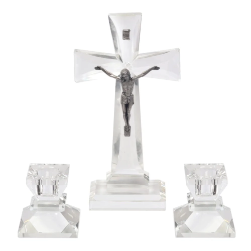 Zestaw Kolędowy Kryształowy 21cm ZKK1