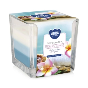 Świeca Zapachowa w Szkle 3 Kolory - Self Care Spa