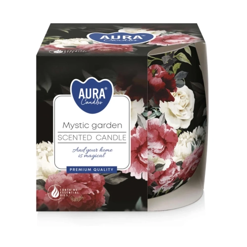 Świeca Zapachowa w Szkle 100g 20h - Mistyczny Ogród