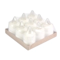 Wkład do Znicza LED 9,5cm kpl. 9szt W23 - 2 kolory