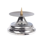 Lichtarz Ołtarzowy Chrom 6cm